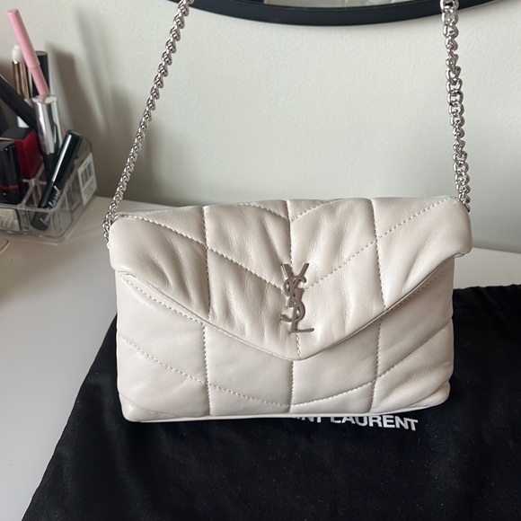 YSL PUFFER SMALL POUCH IN QUILTED - Picture 6 of 10